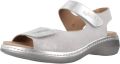 Piesanto Sandalen met sleehak 240820p - Zilver