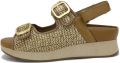 Piesanto Sandalen met sleehak 250407 - Bruin