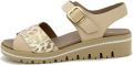 Piesanto Sandalen met sleehak 250778 - Bruin