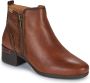 Pikolinos Malaga dames enkellaars. Cognac - Thumbnail 2