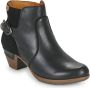Pikolinos Rotterdam Dameslaars Zwart Black Dames - Thumbnail 2