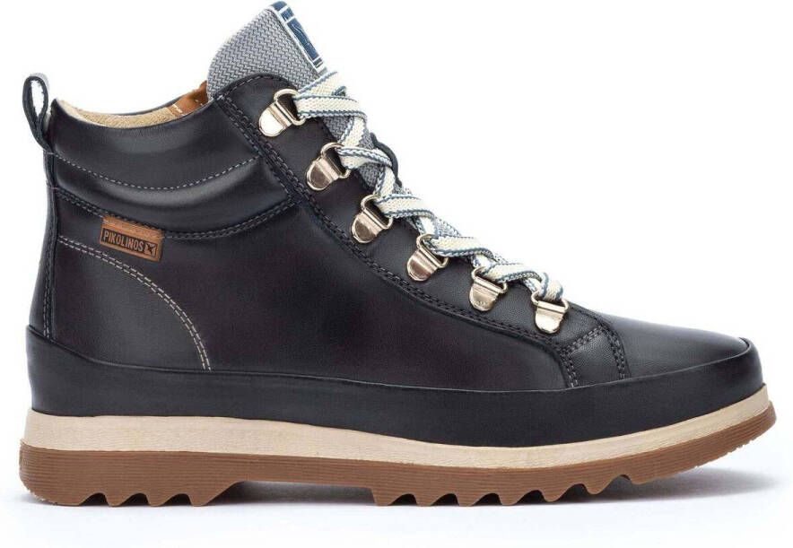 Pikolinos Blauwe Leren Enkellaarzen voor Vrouwen - Foto 2