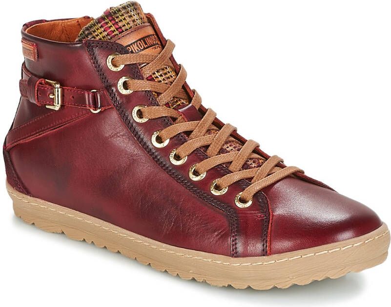 Pikolinos Lagos Bordeaux Hoge Schoenen Dames - Foto 2