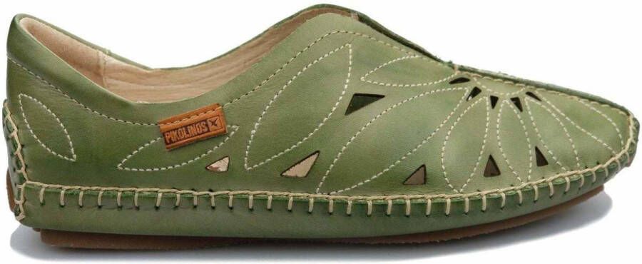 Pikolinos Comfortabele Instapper voor Dames Green Dames - Foto 4