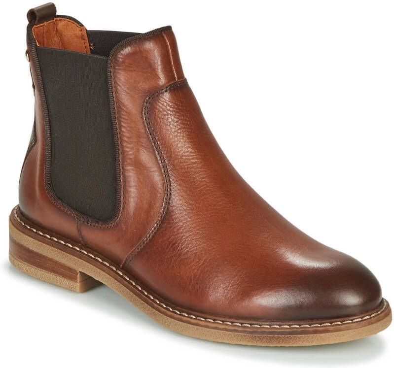 Pikolinos Stijlvolle Aldaya Enkellaarsjes voor Dames Brown Dames - Foto 7