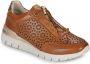 Pikolinos Geperforeerde Bruine Sneaker Brown Dames - Thumbnail 4
