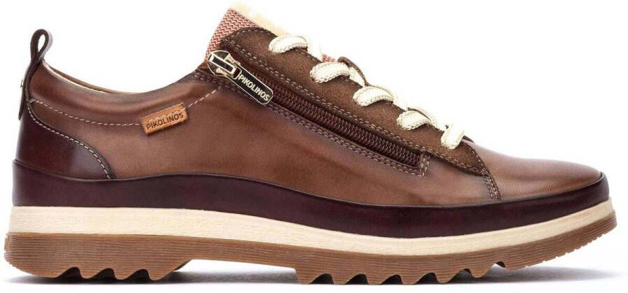 Pikolinos Vigo dames sneaker bruin
