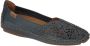 Pikolinos Blauwe Leren Loafer voor Dames Blue Dames - Thumbnail 2
