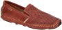 Pikolinos Rode geperforeerde herenloafer Red Heren - Thumbnail 3