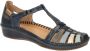 Pikolinos Blauwe leren damessandaal Blue Dames - Thumbnail 8