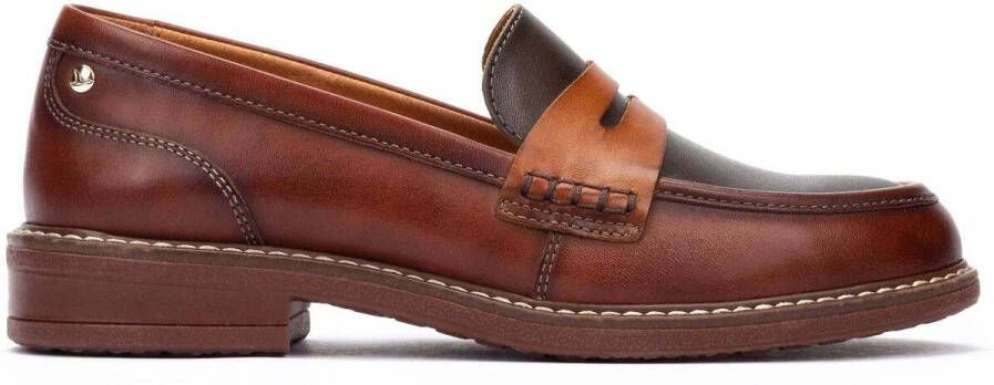 Pikolinos Bruine Leren Damesloafer Aldaya