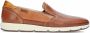 Pikolinos Comfortabele leren heren loafers bruin Brown Heren - Thumbnail 3