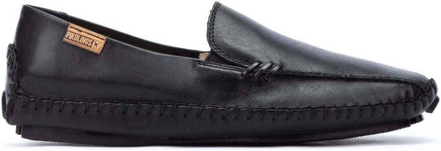 Pikolinos Comfortabele Zwarte Leren Instapper Black Dames - Foto 3