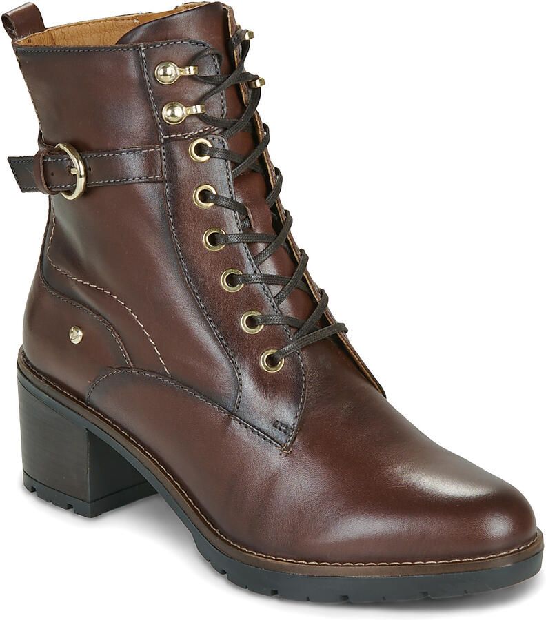 Pikolinos Llanes leren veterboots bruin - Foto 7