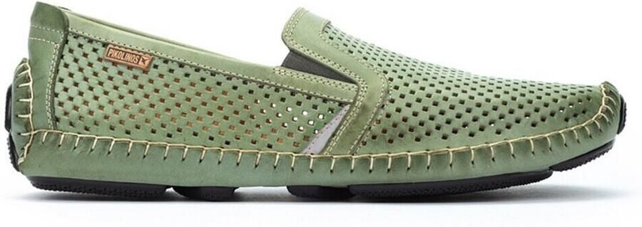 Pikolinos 09Z-3100 Mint Green Instappers Mint Groen Leer Heren groen - Foto 3
