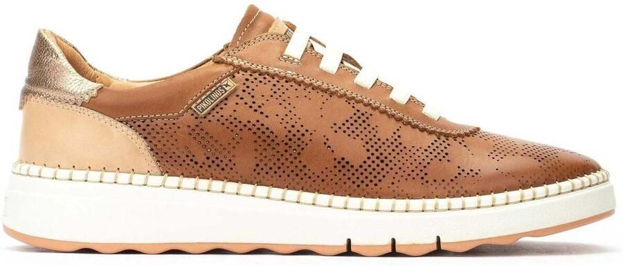 Pikolinos Bruine Dames Sneaker Comfortabel en Flexibel