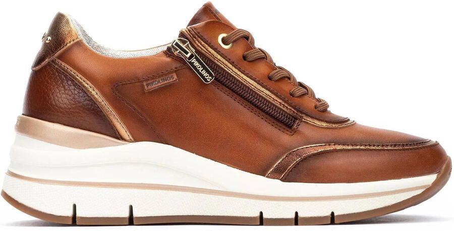 Pikolinos Girona dames sneaker bruin