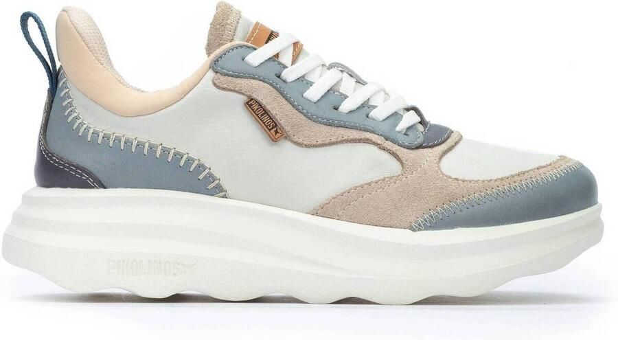 Pikolinos Blauwe Damessneaker Trendy Stijl