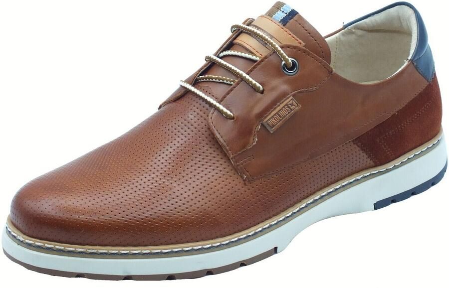 PIKOLINOS Veterschoenen Olvera met logo-patch vrijetijdsschoen lage schoen veterschoen - Foto 3