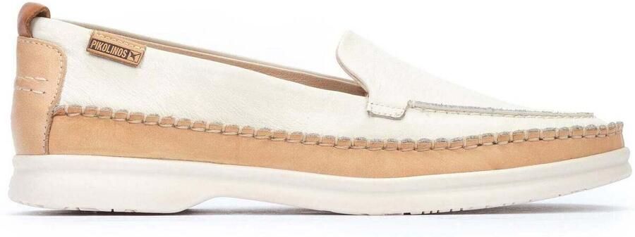 Pikolinos Instappers Gandia W2Y-3802 Wit Beige Combi