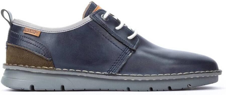 Pikolinos Rivas heren veterschoen blauw