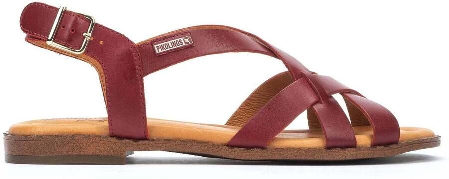 Pikolinos Rode Damessandaal Algar Stijl