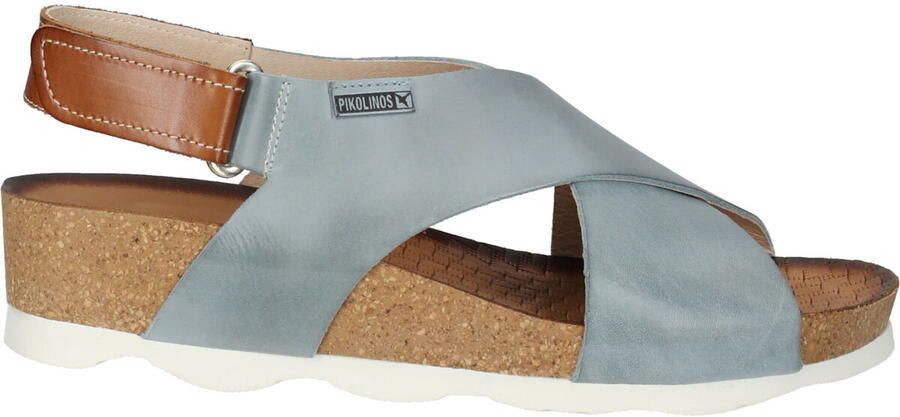 Pikolinos Romantische sleehak sandalen Blue Dames - Foto 5