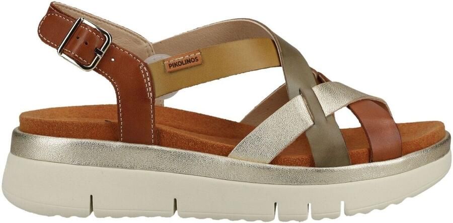 Pikolinos Bruine damessandaal Stijlvolle Palma Multicolor Dames - Foto 5