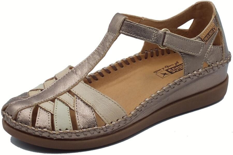 Pikolinos Cadaques dames sandaal Bronze