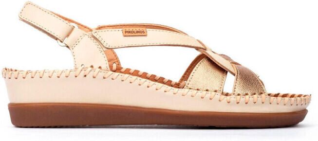 Pikolinos Sandaal Cadaques W8K 1839 Nata Wit Bruin Combi - Foto 2