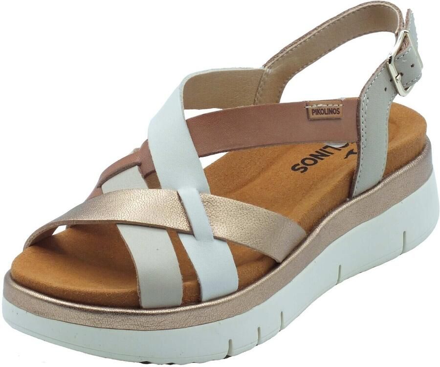 Pikolinos W4N-0650 ~~~~~~~~~~~~~~~~~~~~ Platte sandalenDames Sandalen Wit beige - Foto 6