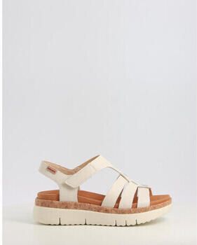 Pikolinos Off White Damesandaal Lichtgewicht Leer - Foto 6