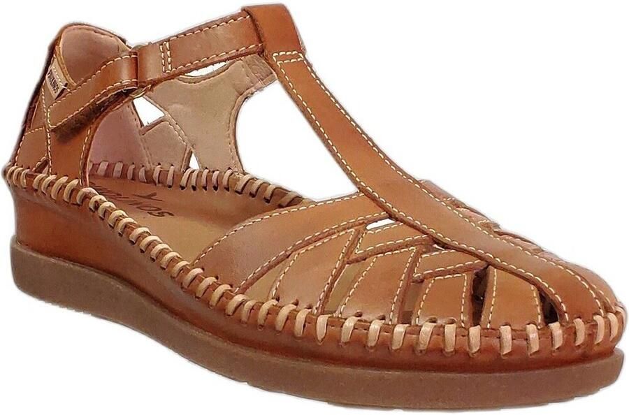Pikolinos -Dames cogna caramel sandalen - Foto 7