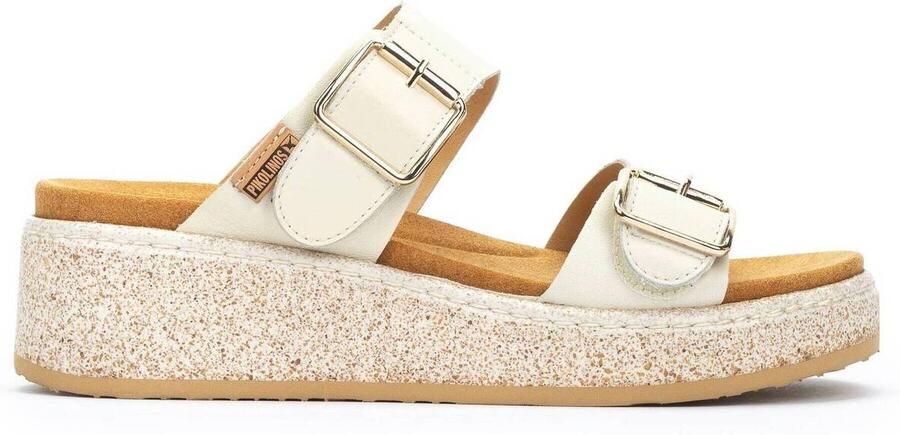 Pikolinos Alzira Damesandaal Off White - Foto 3