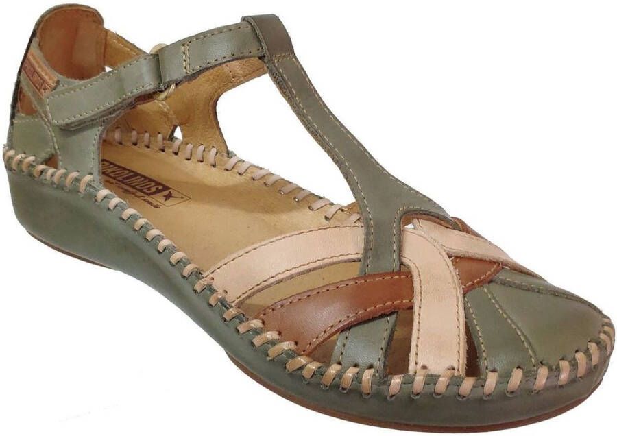 Pikolinos Vallarta Damesandaal Flexibel en Verstelbaar Green Dames - Foto 6