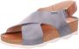Pikolinos Romantische sleehak sandalen Blue Dames - Thumbnail 3