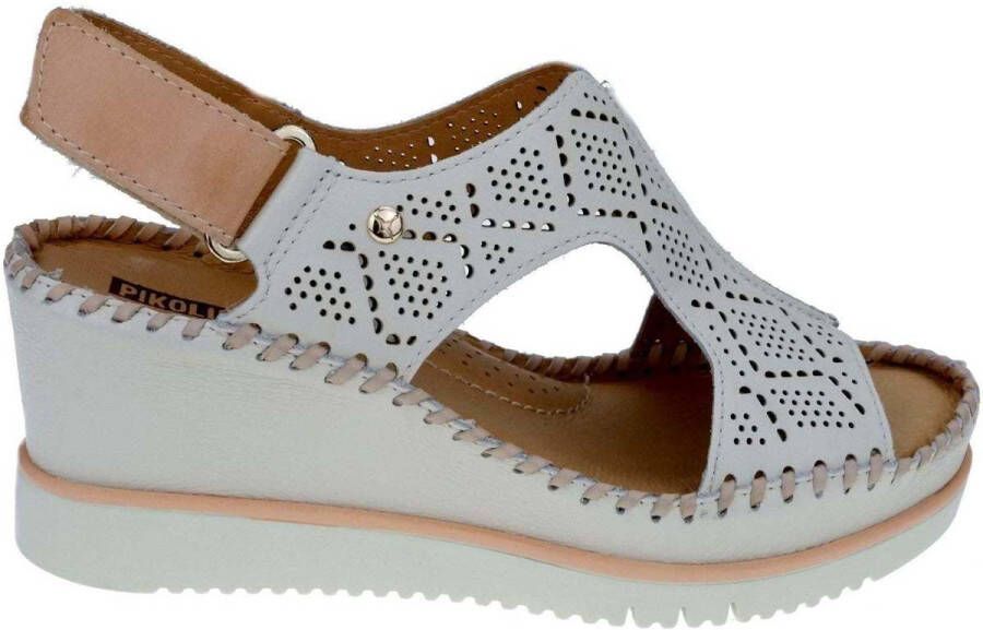 Pikolinos Off White Damessandaal Zomercollectie - Foto 4