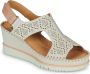 Pikolinos Kleurrijke sandalen met hoge sleehak White Dames - Thumbnail 3