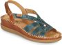 Pikolinos Handgemaakte Cadaques Damessandaal Blue Dames - Thumbnail 3