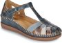Pikolinos W8K-0705 ~~~~~~~~~~~~~~~~~~~~ Platte sandalenDames Sandalen Blauw - Thumbnail 2