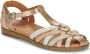 Pikolinos Gouden Band Formentera Sandalen Beige Dames - Thumbnail 3
