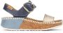 Pikolinos Marina dames sandaal blauw - Thumbnail 2