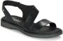 Pikolinos Moraira Zwarte Sandalen Dames - Thumbnail 2
