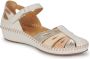 Pikolinos Bandschoenen Vallarta 655-0895C3 Nata Wit Goud - Thumbnail 2