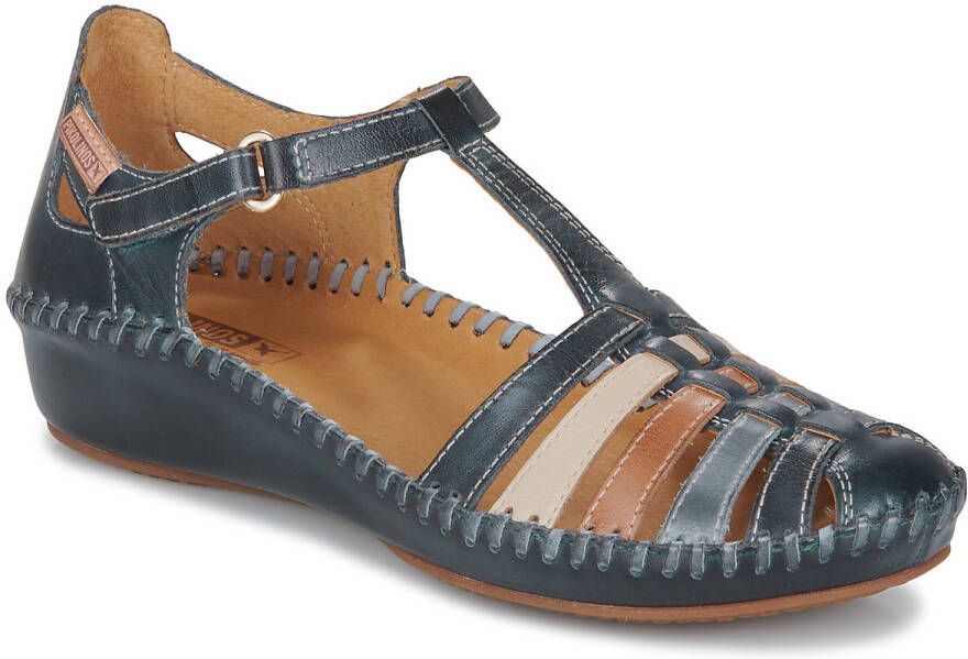 Rohde Erich Rohde Pantoffels Sloffen Instappers Suède Harde zool Open hiel 6770 Zwart - Foto 14