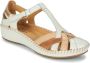 Pikolinos Stijlvolle 'Vallarta' Sandaal voor Dames White Dames - Thumbnail 4