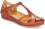 Pikolinos 655 0732C5 Volwassenen Platte sandalen Kleur Rood - Thumbnail 2