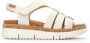 Pikolinos Off White Damesandaal Lichtgewicht Leer Beige Dames - Thumbnail 6
