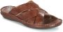 Pikolinos Leren sandalen voor heren Cuero Brown Heren - Thumbnail 3