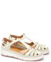 Pikolinos Comfortabele leren sandaal off white Beige Dames - Thumbnail 9